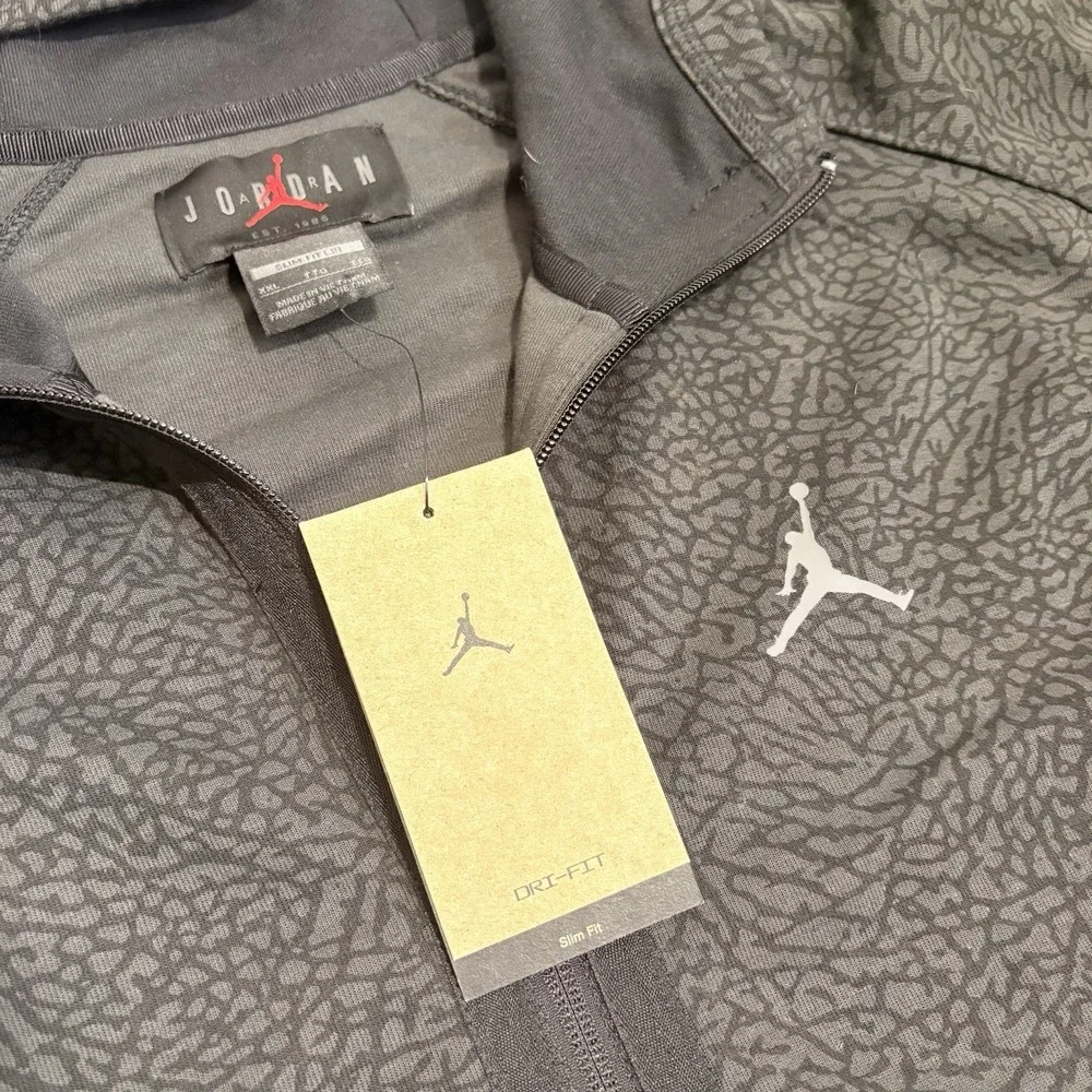 Jordan Dri-FIT Sport‎ Men's Full-Zip Hoodie Size XXL NEW Active Pockets Jumpman